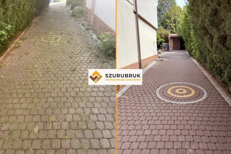 Skuteczne metody na to, jak wyczyścić kostkę brukową z cementu