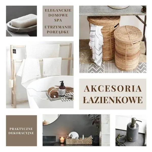 Czarno-biała łazienka