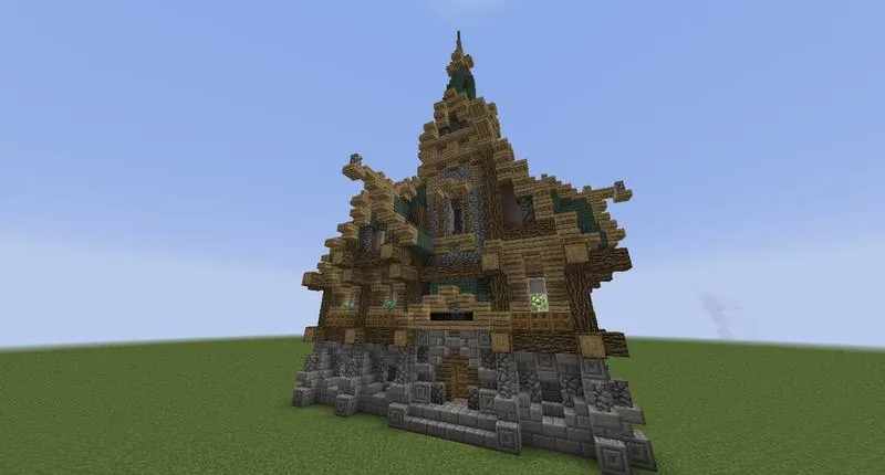 Dach w Minecraft