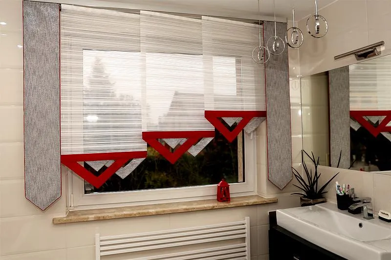 Firanki do łazienki