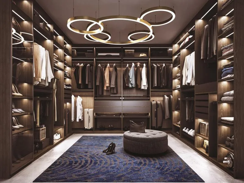 Garderoba w sypialni