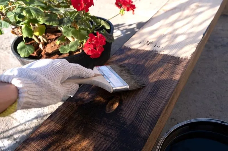 Impregnacja drewnianego tarasu