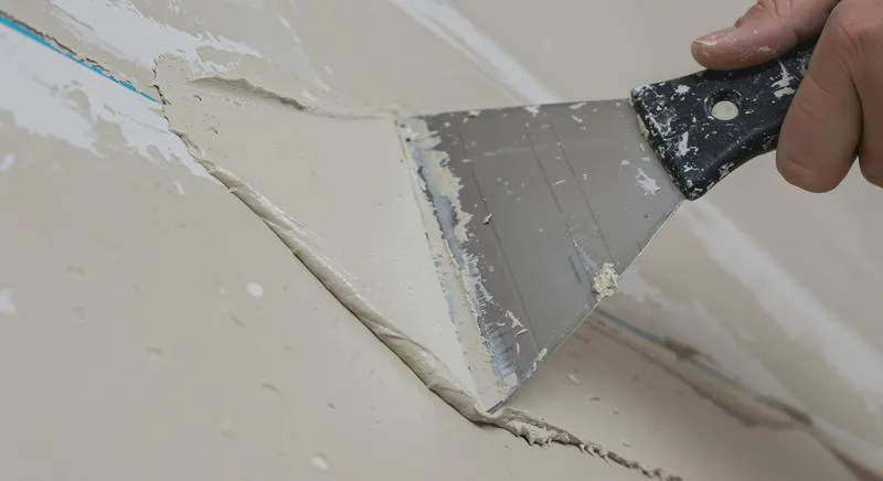 Koszt szpachlowania pokoju