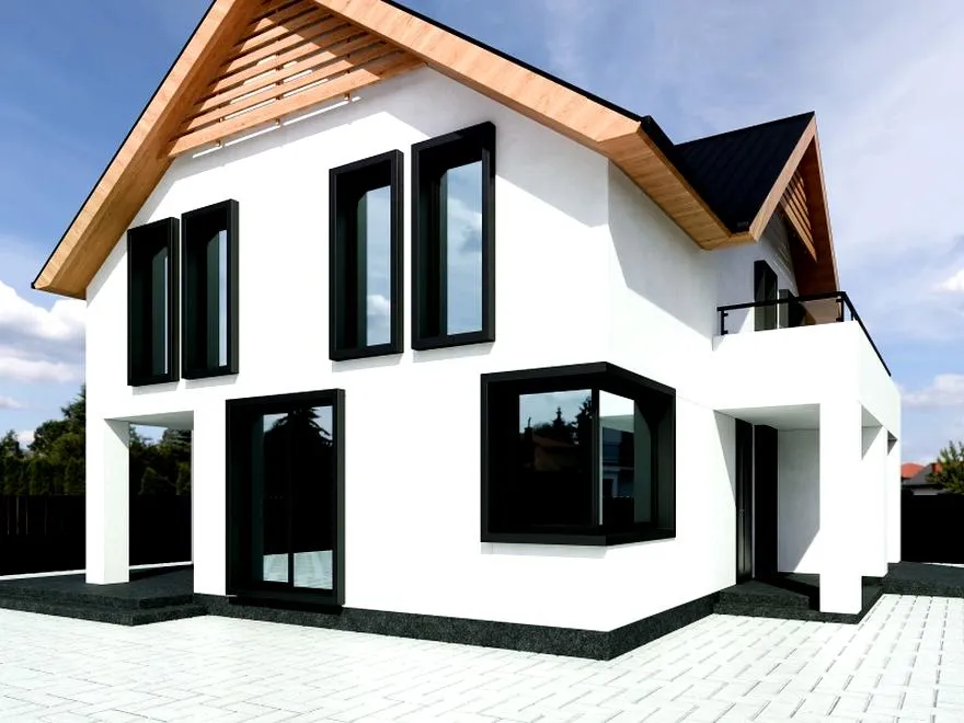 Materiały na fasadę