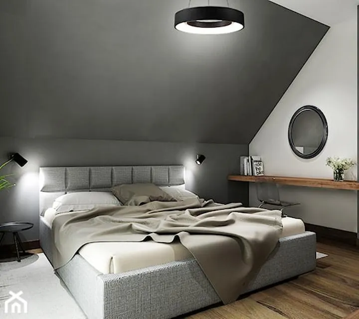 Meble do sypialni ze skosami