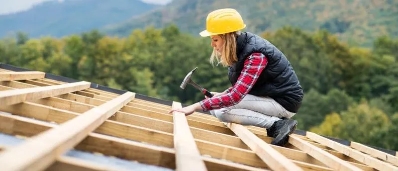 Minimalny spadek dachu jednospadowego