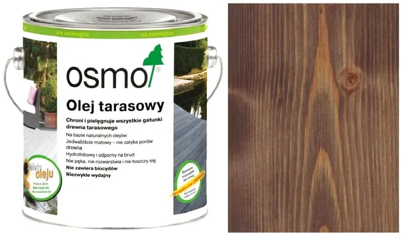 Odnowienie drewnianego tarasu