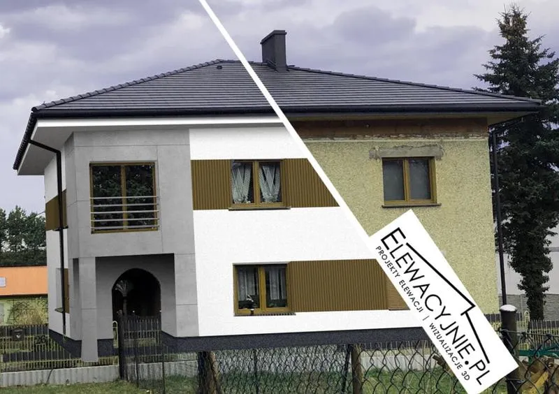 Renowacja elewacji drewnianej