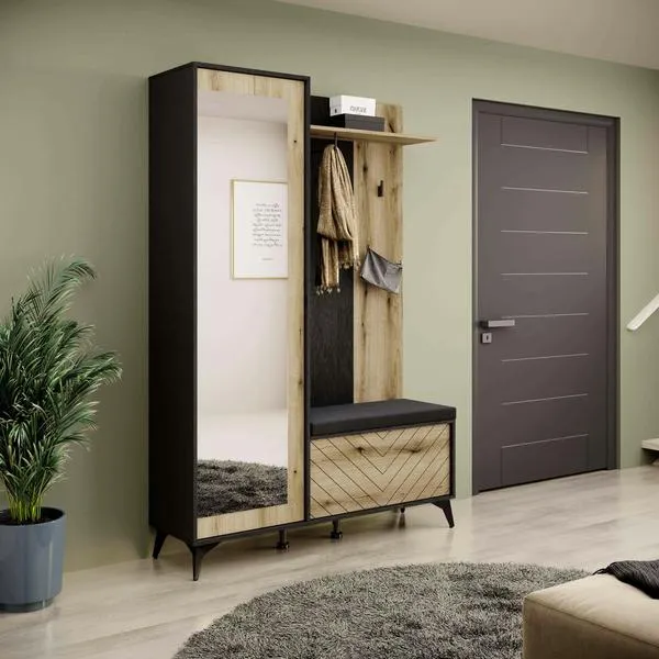 Wykończenie ścian przedpokoju