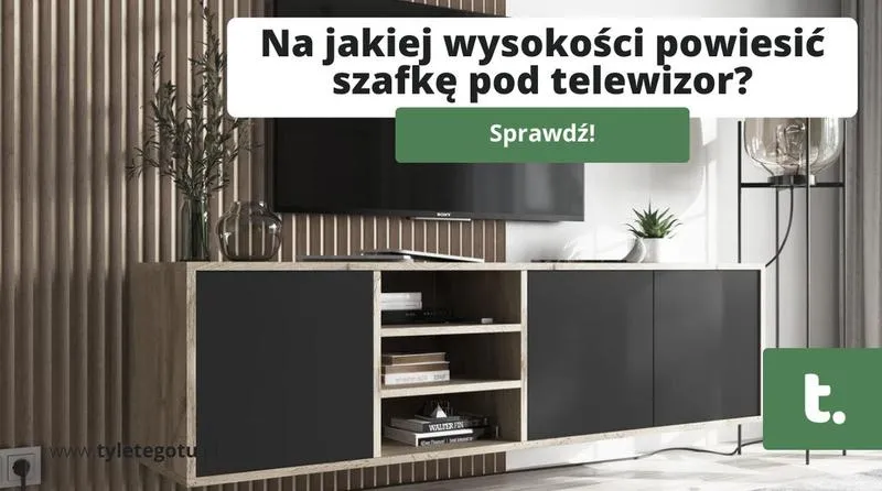 Wysokość telewizora 55 cali