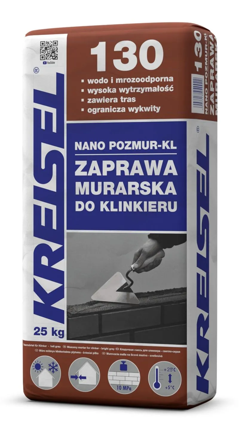 Zaprawa murarska do klinkieru